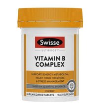 Load image into Gallery viewer, Swisse Vitamin B12 Maintains Energy Production Red Blood Cells 60 Tablets