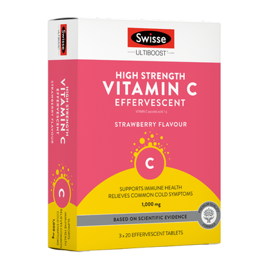 Swisse Vitamin C 60 Effervescent Tablets