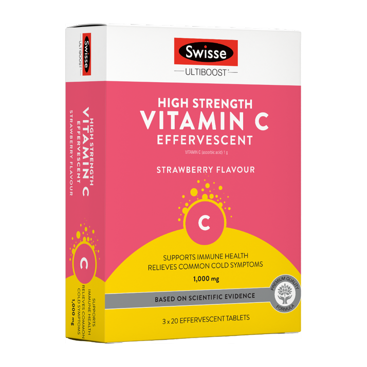 Swisse Vitamin C 60 Effervescent Tablets