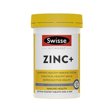 Load image into Gallery viewer, Swisse Zinc+ removes dark spots and acne scars + strengthens the immune system