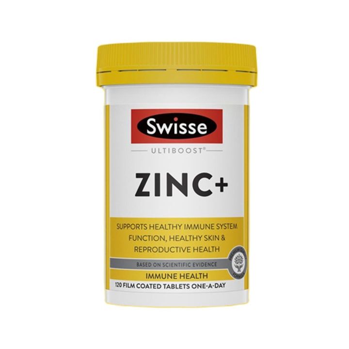 Swisse Zinc+ removes dark spots and acne scars + strengthens the immune system