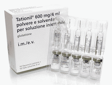 6X TEOFARMA 600 MG TATIONIL GLUTATHIONE WHITENING GLUTA SKIN