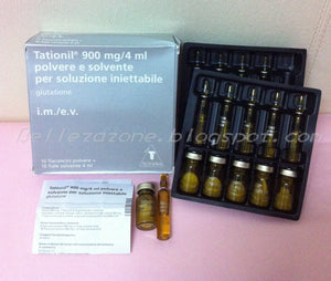 teofarma glutathione injection Tationil 600mg Step into your glow era with Tationil 600mg from Roche. This professional IV treatment, powered by reduced glutathione, supports brighter looking skin, helps improve the appearance TEOFARMA Tationil Glutathione 1200mg (Italy)