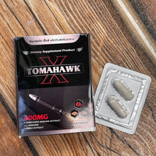 Load image into Gallery viewer, 10X Tomahawk X Male Enhancement Supplement (1 box, 2 tablets)