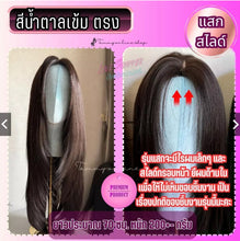 Load image into Gallery viewer, TOPPER: 20*25 cm wide base, no hair net needed. Features a realistic-looking artificial head with a natural-looking parting.