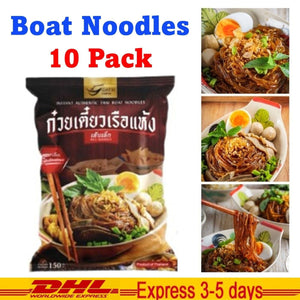 TORPAK Instant Authentic Thai Boat Noodles Rice Noodles Great Spicy 140g