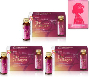 SHISEIDO The Collagen Luxe Rich Drink 50mL x 10 bottles x 3 boxes From Japan New