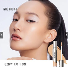 Load image into Gallery viewer, Time Phoria Concealer #00CN #02NW #03NC #03.5N. A concealer that covers blemishes and doesn't crease.