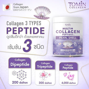 Tomin Multi Collagen Peptides Japan 100000mg Anti Aging Smooth Firm Radiant