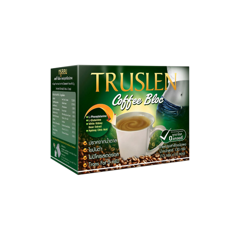Fat Ship Truslen Instant Coffee Bloc Weight Control Healthy Slim Sugar Free low ...