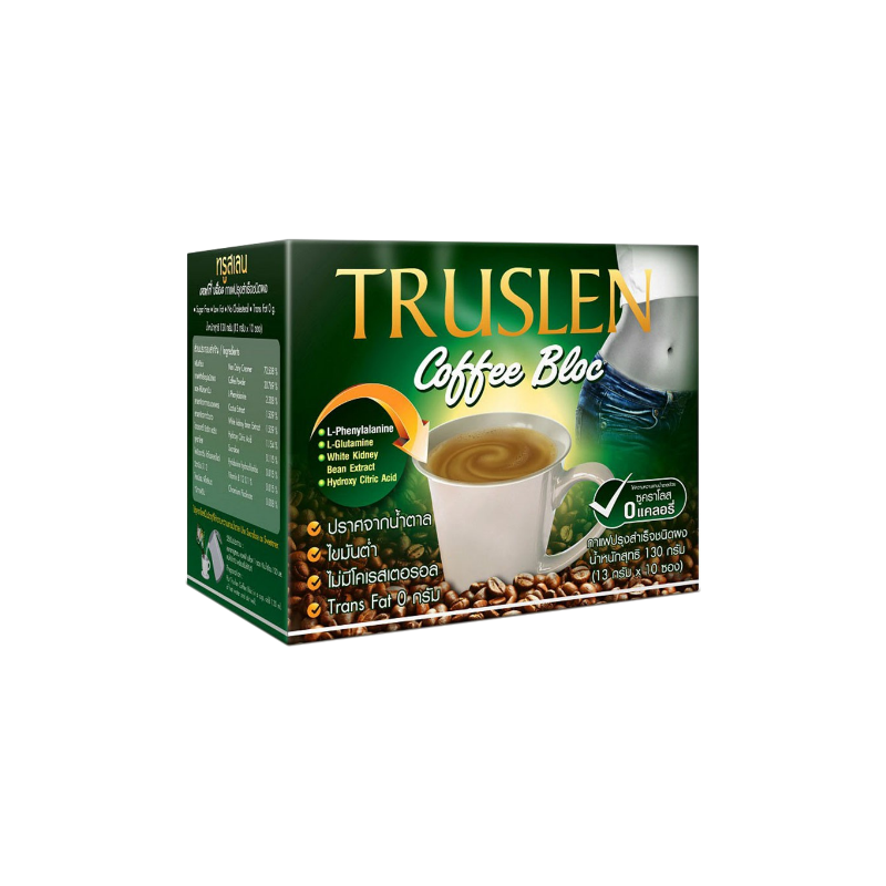 Truslen Instant Coffee Bloc Weight Control Healthy Slim Sugar Free low Fat