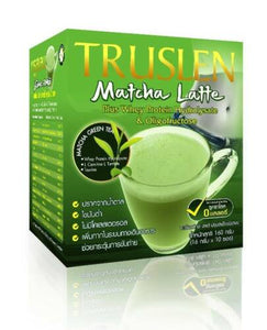 10x Truslen Matcha Latte green Tea Burn Fat Slimming Weight Control Sugar Free