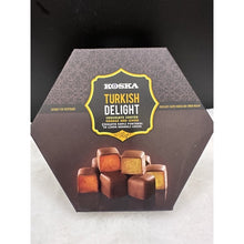 Load image into Gallery viewer, Turkish delights coated in chocolate imported from Türkiye.