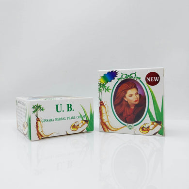 UB UV Whitening Ginsara Herbal Pearl Cream Reduce Ance Scars-Wrinkles