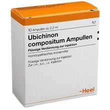 Load image into Gallery viewer, Ubichinon Compositum Ampullen Heel (10amp x 2.2ml/box)