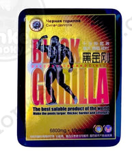 Load image into Gallery viewer, USA. Black Gorilla I Viagra Black Gorilla