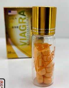 USA. Viagra Gold MMC 1 jar contains 10 tablets