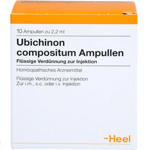 Ubichinon Compositum Ampullen Heel (10amp x 2.2ml/box)