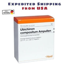 Load image into Gallery viewer, Ubichinon Compositum Ampullen Heel (10amp x 2.2ml/box)