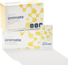 Load image into Gallery viewer, Unicity Unimate Dietary Supplement NATURAL LEMON, 30 Stick Packs -