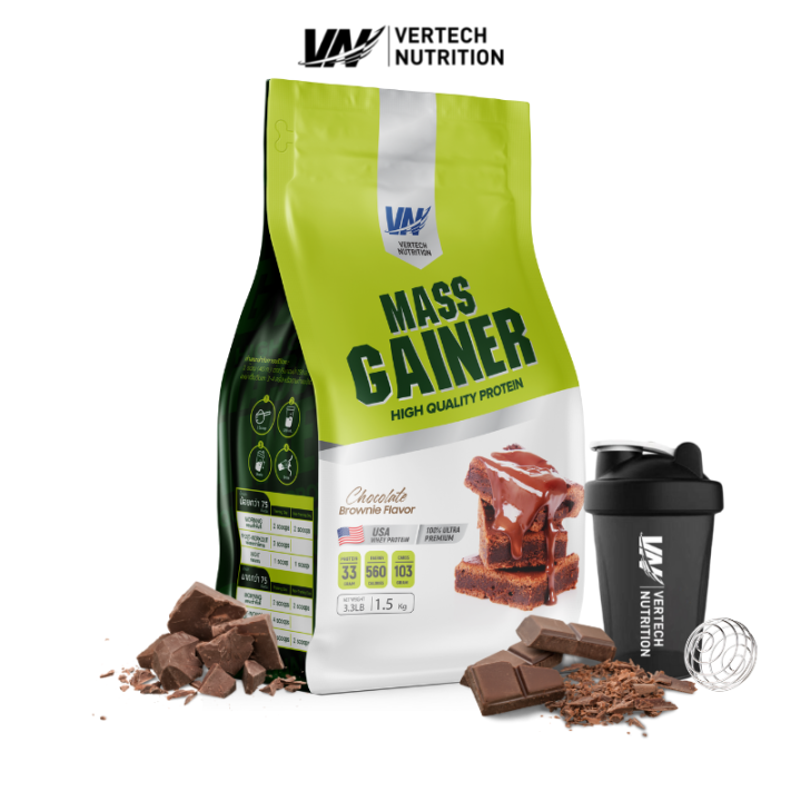 VERTECH NUTRITION Whey Protein Plus Mass Gainer