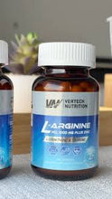 Load image into Gallery viewer, VERTECH NUTRITION L-ARGININE 1000 mg Plus Zinc (50 capsules)