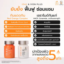 Load image into Gallery viewer, VIKKASKINCARE IDAYIYON 20 capsules, Sun Protection Vitamin, repairs damaged and dull skin.