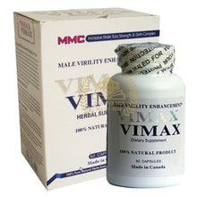 Load image into Gallery viewer, VIMAX l Vimax Dietary Supplements-Herbs-Nourish the Penis 60 Capsules Made in Canada