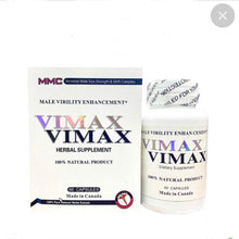 Load image into Gallery viewer, VIMAX l Vimax Dietary Supplements-Herbs-Nourish the Penis 60 Capsules Made in Canada