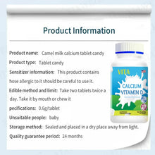 Load image into Gallery viewer, VITA Calcium Vitamin D, ฌenuine Organic Calcium + Vitamin D, Children's Vitamin, Multivitamin,