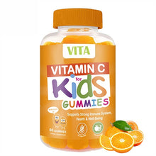 Load image into Gallery viewer, VITA Vitamin C Gummies, a multivitamin supplement for children 60 Tablets
