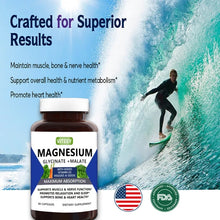 Load image into Gallery viewer, VITEEY Magnesium Glycinate + Malate Vitamin D3 is a Dietary Supplement that Supports Nerve and Muscle Health