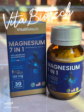 Load image into Gallery viewer, (Vitabiotech Brand) 7 In 1 Magnesium Amino Acid (Provide Magnesiumglycenate) C Supplement