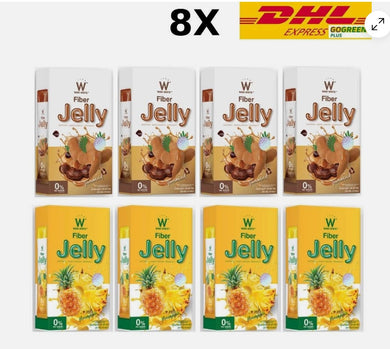 W Wink White Jelly Fiber Tamarind + Pineapple Detox Good Shape Weight Manage 8X