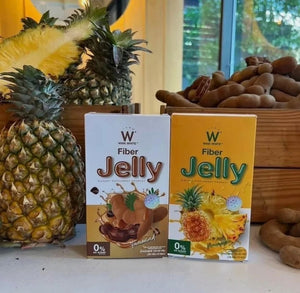 W Wink White Jelly Fiber Tamarind + Pineapple Detox Good Shape Weight Manage 8X
