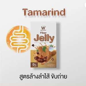 W Wink White Jelly Fiber Tamarind + Pineapple Detox Good Shape Weight Manage 8X