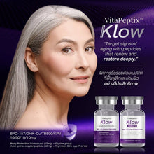 Load image into Gallery viewer, Vitapeptix Klow, a peptide supplement for radiant, dewy skin – the Korean dewy skin trend.