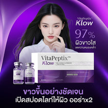 Load image into Gallery viewer, Vitapeptix Klow, a peptide supplement for radiant, dewy skin – the Korean dewy skin trend.