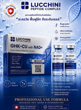 Load image into Gallery viewer, Lucchini GHK-Cu with NAD+ Peptide Complex - Skin whitening peptides.