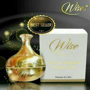 Wholesale Sunscreen Nano Cream Wises Collagen Vitamin Smooth SPF50 PA+++ (24Pcs)