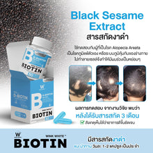 Load image into Gallery viewer, WINK WHITE BIOTIN BLACK SESAME EXTRACT HAIR CARE 30 CAPSULES