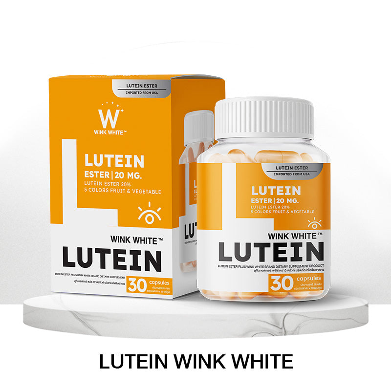 Wink White Vitamin Dietary Supplement Lutein 30 Caps