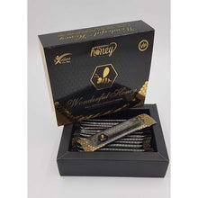 Load image into Gallery viewer, Wonderful Honey - Natural – Black Box (12 Sachets) / Herbal Honey