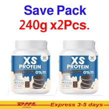 Load image into Gallery viewer, XS Protein Cookie &amp; Cream Flavor Supplement Control Hunger Slimming 240g
