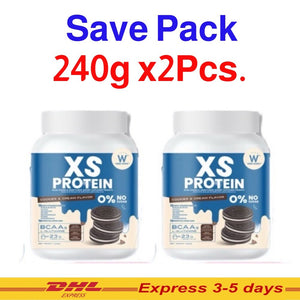 XS Protein Cookie & Cream Flavor Supplement Control Hunger Slimming 240g