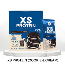 Load image into Gallery viewer, XS Protein Cookie &amp; Cream Flavor Supplement Control Hunger Slimming 240g