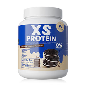 XS Protein Cookie & Cream Flavor Supplement Control Hunger Slimming 240g