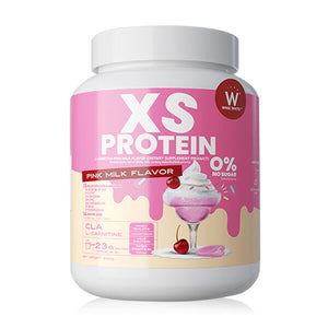 Wink White XS Protein Dietary Supplement Pink Milk Flavor Weight Control 240g