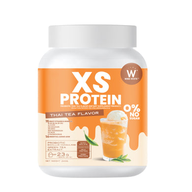 Wink White XS Protein Dietary Supplement Thai Tea Flavor Weight Control 240g
