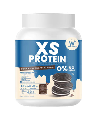 XS Protein Cookie & Cream Flavor Supplement Control Hunger Slimming 240g